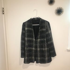 Zara - Plaid Blazer
